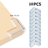 Protector de borde de seguridad para bebés de PVC transparente: protección antigolpes para muebles con cinta de doble cara