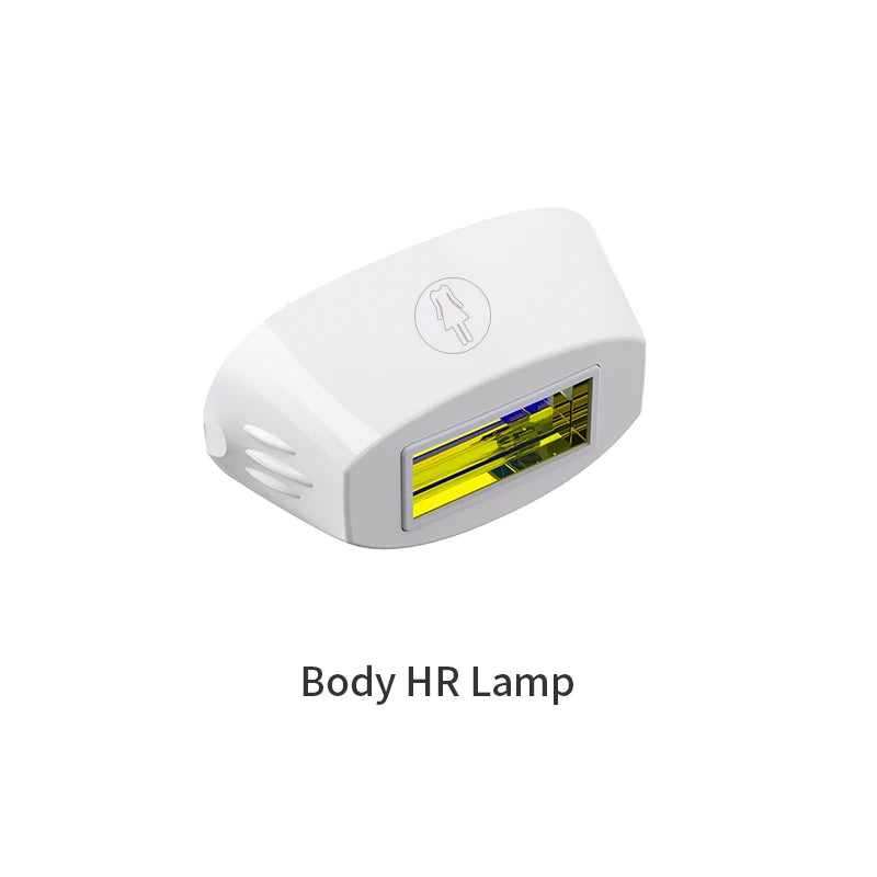 Professional IPL Laser Epilator – 500,000 Shots for Permanent Hair Removal on Face, Body & Bikini Area