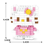 Disney Stitch & Mickey Mouse Micro Building Blocks – Creative Kids Toy Gift