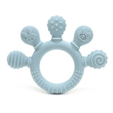 Mordedor de silicona Erduo para bebés, juguetes para la dentición con ansiedad, cuentas para masticar de 0 a 12 meses, chupete sensorial para aliviar la encía