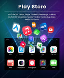 9-Inch Android 13 Car Stereo with CarPlay, Android Auto & Touchscreen Display