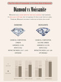 Exquisite Sterling Silver Moissanite Wedding Band – D Color, VVS1 Clarity, Pave-Set Ring for Women