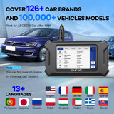 Advanced OBD2 Car Diagnostic Scanner with WiFi & 28 Reset Functions – Supports 1000+ Vehicles