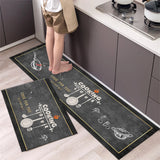 Alfombrilla suave y lavable: alfombra larga antideslizante para cocina, dormitorio, pasillo y baño