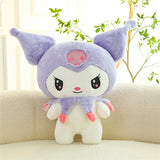 Sanrio Kuromi & My Melody Plush Pillow – Cute Kawaii Plush Toy & Decor