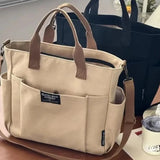 Stylish Canvas Satchel Bag – Fashionable, Versatile, and Durable Unisex Tote