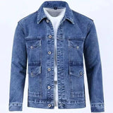 Men’s Lightweight Denim Jacket – Casual Spring & Autumn Outerwear