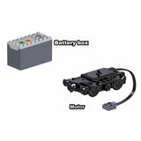 City Power High-Speed Railway Train Building Blocks – Fuxing Hexie Electric Locomotive for Kids, Compatible with Lego