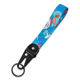 Pokémon Dinosaur Keychain - Cute Anime Keyring & Lanyard for Bags & Keys