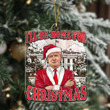 Personalized Christmas Ornament – Customizable Holiday Decoration Pendant