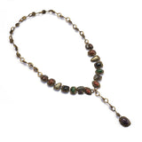 Bohemian Vintage Resin Stone Charm Bracelet
