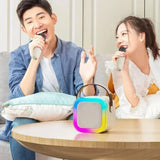 K12 Bluetooth Karaoke Speaker with Microphone – Portable Wireless Music Player for Kids & Adults