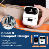 Portable Bluetooth Thermal Label Printer – Mini Barcode & Sticker Maker for Business and Home Use
