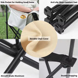 Heavy-Duty Folding Camping Chair – Portable, Cushioned Outdoor Seat for Beach, Hiking & Fishing