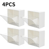 Caja de almacenamiento de pared: organizador de plástico ecológico para baño, cocina y artículos diversos