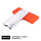 Foldable Aluminum Wind Shield for Portable Camping Stoves