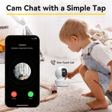 3MP 5G/2.4GHz WiFi Smart Indoor Security Camera with Motion Tracking & Night Vision