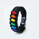 Tactical Paracord Survival Bracelet – 7-Strand 4mm Emergency Rope for Outdoor Adventures
