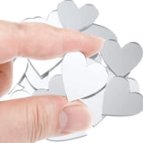 Heart-Shaped Acrylic Mirror Wall Stickers – Stylish DIY Décor for Any Space