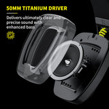 Wireless Gaming Headset with Mic – 2.4GHz/Bluetooth Dual Mode, 63H Battery for PC/PS4/PS5