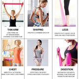 Durable TPE Resistance Bands for Home Workouts – Yoga & Strength Training Elastic Exercise Bands