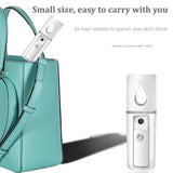 Nano Mist Facial Steamer & Hydrating Sprayer – USB Rechargeable Skin Rejuvenation Device