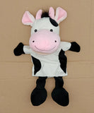 Cartoon Animal Hand Puppets - 35cm Plush Lion, Elephant & Pig Parent-Child Interactive Toys