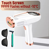 999,999 Flashes IPL Hair Removal Device - Permanent At-Home Laser Epilator with Cooling System