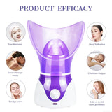 Professional Ionic Facial Steamer – Hot & Cold Mist for Deep Pore Cleansing & Hydration