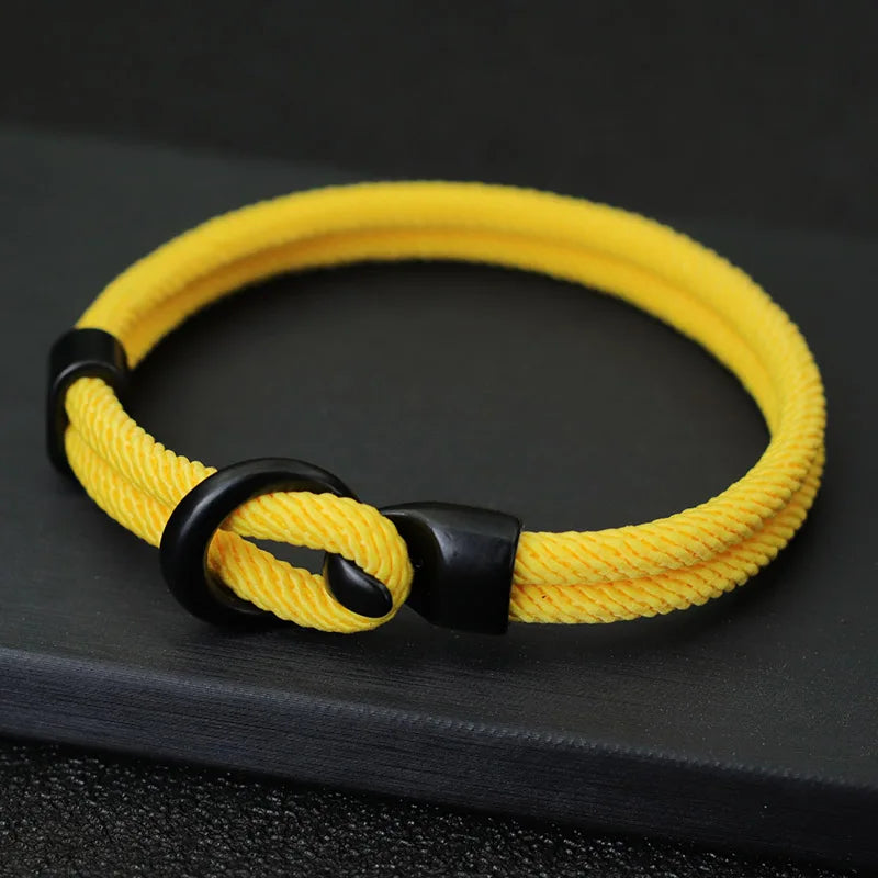 Men’s Rope Chain Bracelet – Trendy, Adjustable, Durable Design