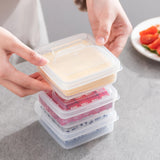 Caja transparente para guardar queso y mantequilla | Organizador de cocina para el frigorífico y el almacenamiento de alimentos