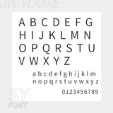 Customized Name Bracelet for Women – 316L Stainless Steel Gold Personalized Letter Jewelry