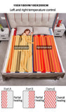 Electric Heated Blanket with Smart Temperature Control – Soft Plush Winter Warming Mat for Bed & Sofa