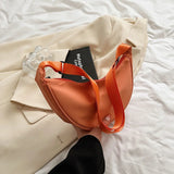 Women’s Half Moon Crossbody Bag – Adjustable Nylon Waist Pack for Travel & Everyday Use
