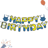 Minions-Themed Birthday Party Decorations Set for Kids with Balloons, Tableware & Cake Toppers