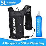 Unisex Lightweight 5L Running and Cycling Backpack with Water Bladder