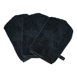 3-Pack Reusable Microfiber Makeup Remover Gloves – Gentle Cleansing Mitts for Face & Nails