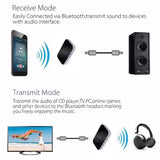 Bluetooth 5.0 Audio Transmitter & Receiver – 2-in-1 Wireless Adapter for Car, TV, PC, Headphones & More!