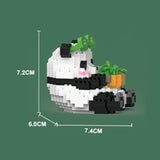 Cute Panda Building Blocks Set – DIY Educational Assembly Toy for Kids