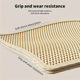 Extra Large Cat Litter Mat - Honeycomb Double Layer for Superior Scatter Control