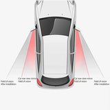 360° Frameless Blind Spot Mirror – Wide-Angle Auxiliary Rearview for Safe Parking & Reversing