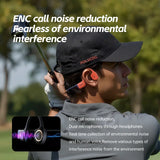 Auriculares de conducción ósea POLVCDG IPX8 a prueba de agua Memoria de 32 GB Bluetooth 5.4 Material de silicona 2024 Nuevo producto X16