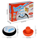 Wireless Floating Air Hockey Puck and Paddles Set for Kids