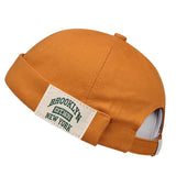 Unisex Melon Skin Cap – Vintage Hip Hop Style Beanie Hat for Street Fashion