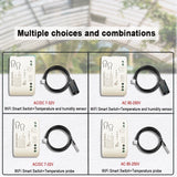 Smart Temperature & Humidity Wifi Switch – Voice Controlled, App-Enabled, Alexa & Google Home Compatible