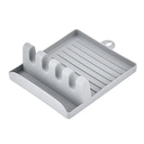 Non-Slip Kitchen Spoon and Spatula Holder Rack