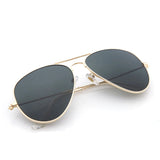 FOENIXSONG Fashion Pilot Round Gradient Mirror Sunglasses for Men & Women
