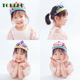 DIY Sequins Crown Craft Toy – Creative EVA Foam Art Kit for Kids Party Decorations