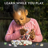Mega Gemstone Dig Kit – Educational Science Toy for Kids with Real Crystal Treasures