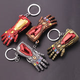 Marvel Avengers Iron Man Infinity Gauntlet Keychain – Official Collectible Keyring